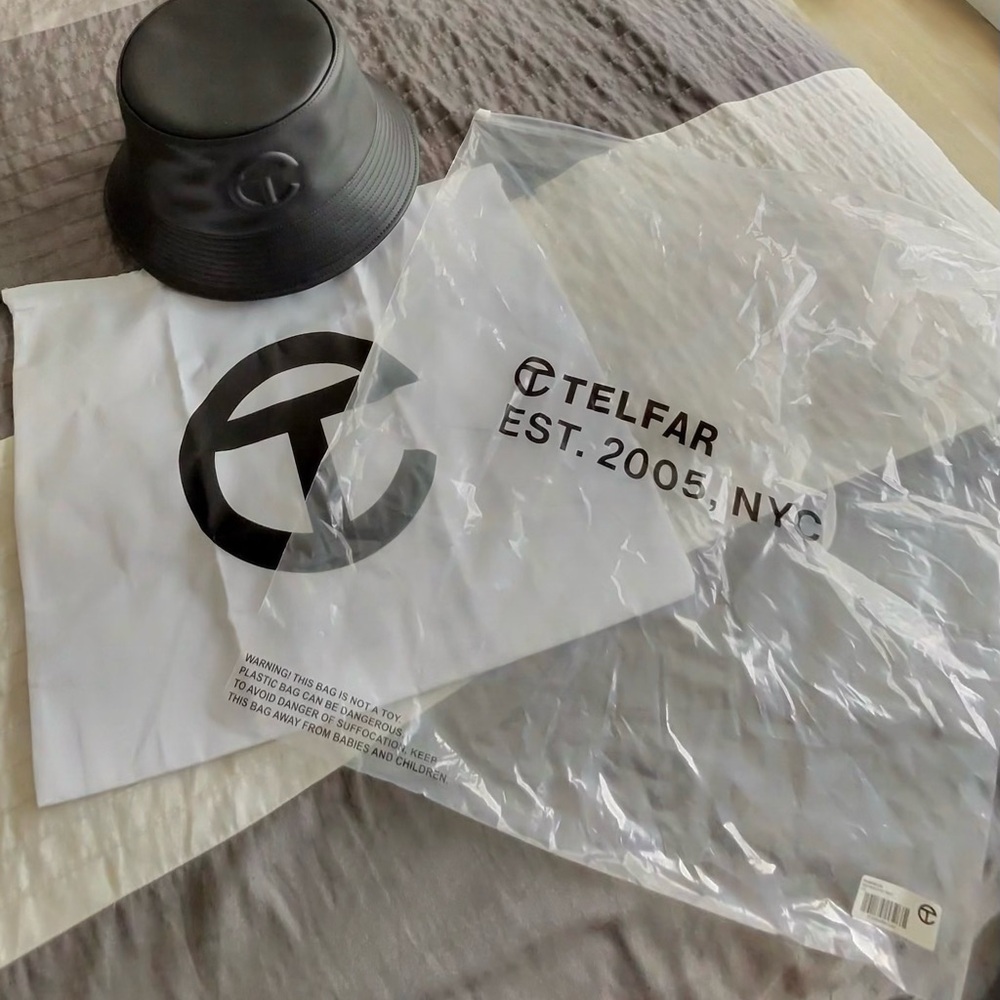 Telfar Black Bucket Hat - Picture 2 of 3